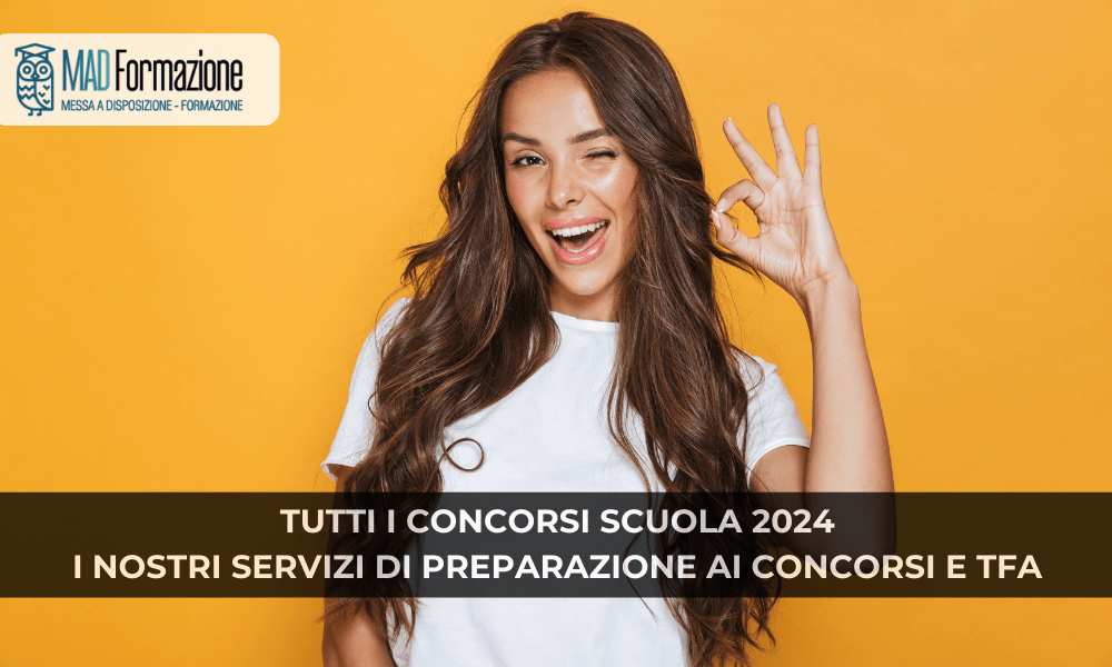 Tutti i concorsi scuola 2024: i nostri servizi